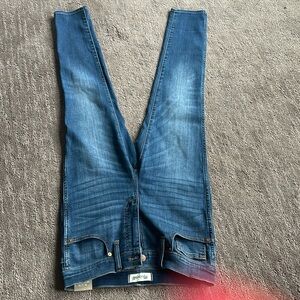Madewell medium-dark wash skinny jeans 27P